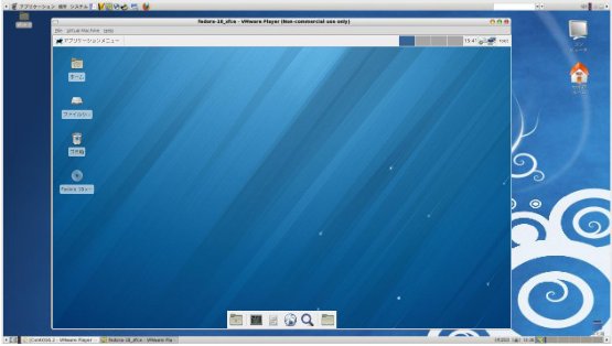 xfce 初期デスクトップ画面