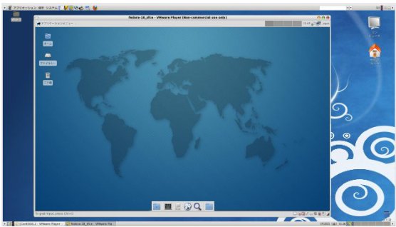 xfce 他のユーザのデスクトップ画面